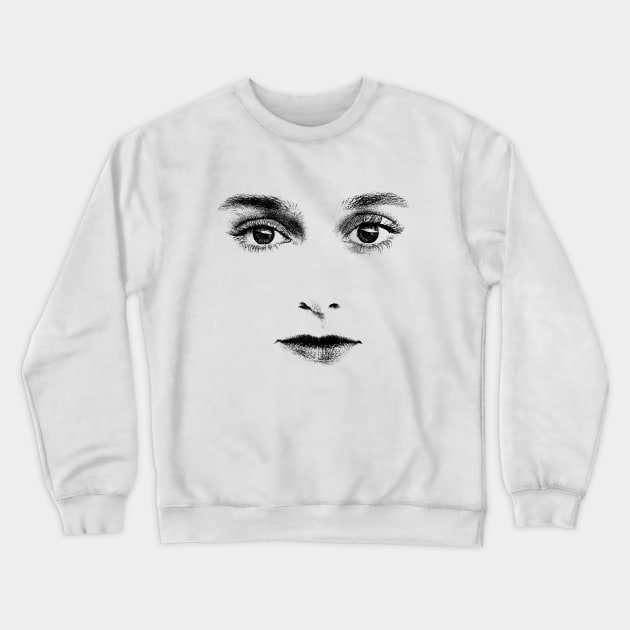 Sinead O'Connor / Minimal Style Aesthetic Design Crewneck Sweatshirt by DankFutura